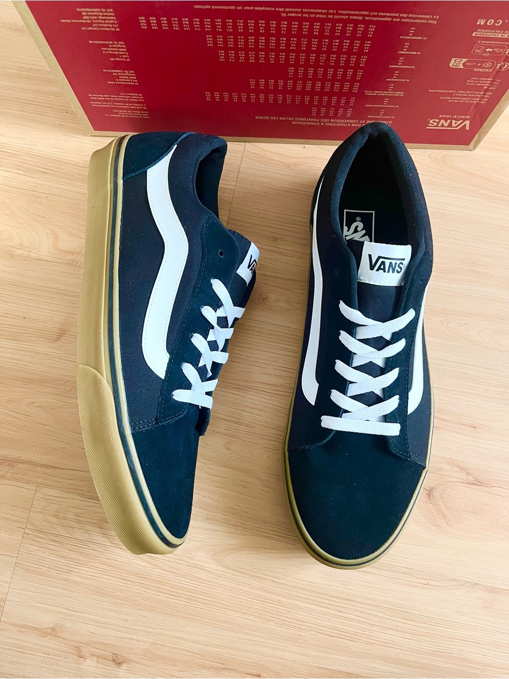 Vans Vero LS Black/Gum Mens 13.0 US